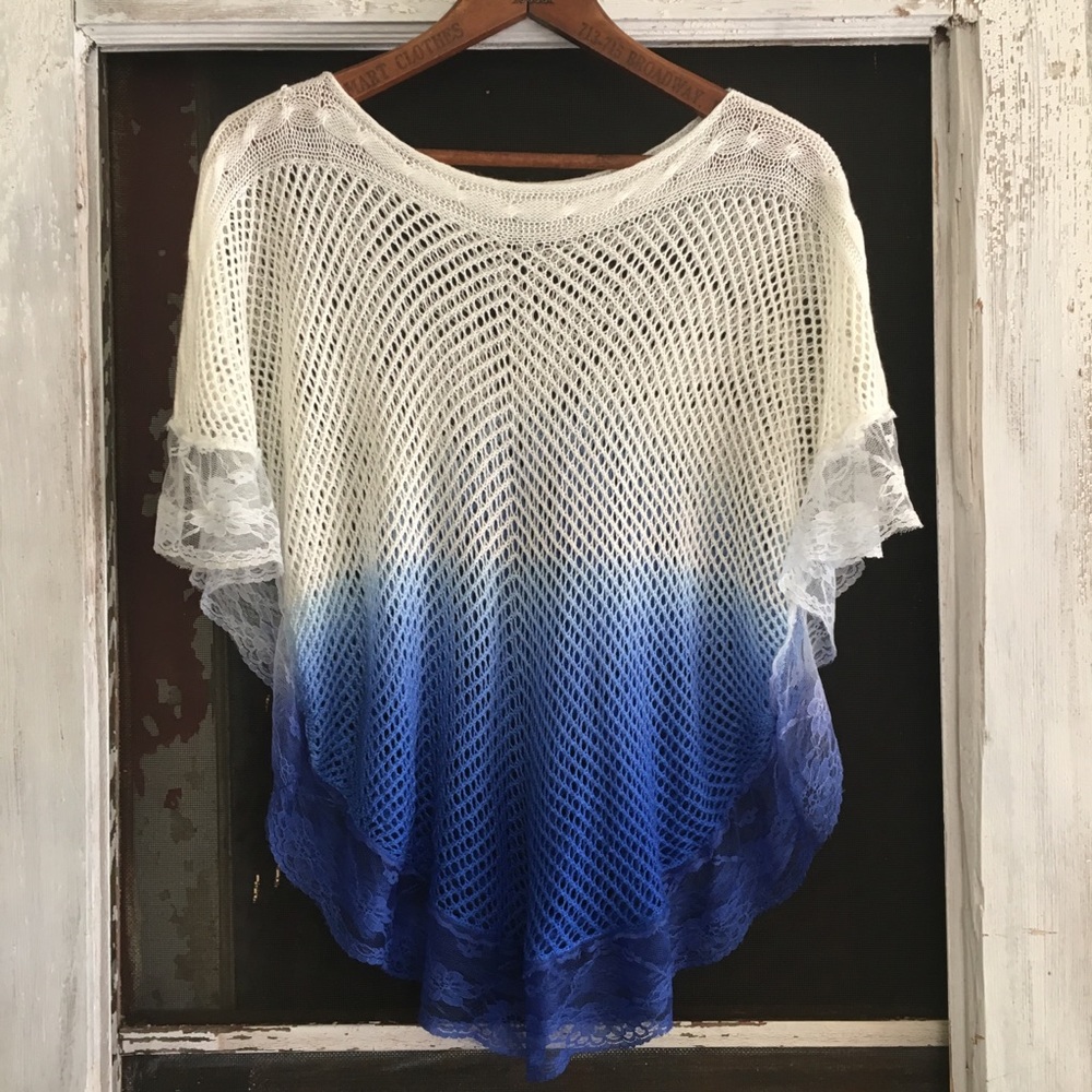 Crochet Ombré Poncho